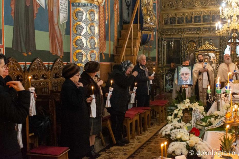 Domnul inginer Ștefan Darabană, expert în domeniul construcțiilor, a fost înmormântat la Iași / Foto: Mihail Vrăjitoru