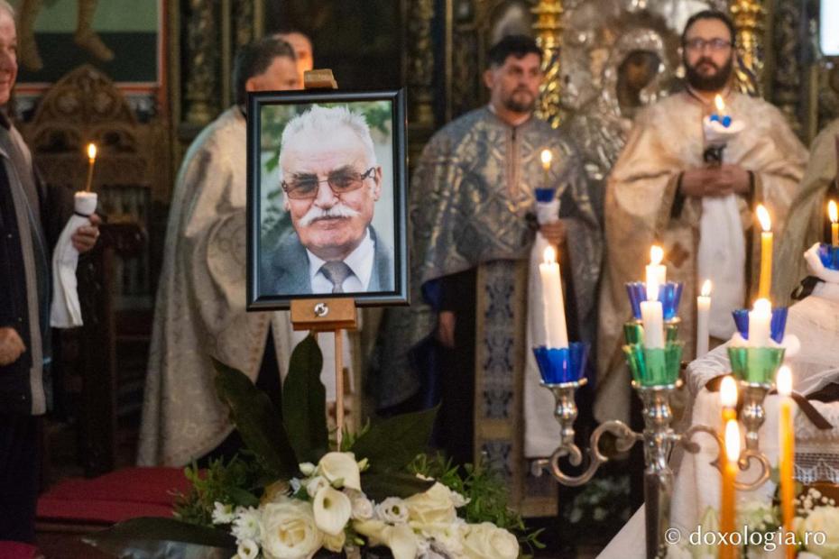 Domnul inginer Ștefan Darabană, expert în domeniul construcțiilor, a fost înmormântat la Iași / Foto: Mihail Vrăjitoru