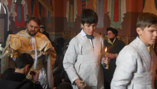 Ieşirea cu Sfintele Daruri